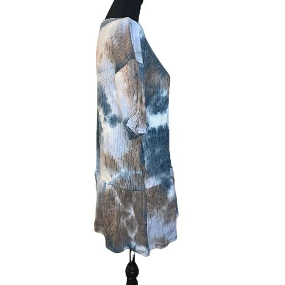 Velvet Torch Peplum Tunic Top - Picture 5 of 8